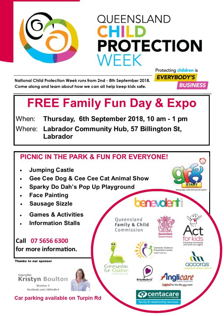 Labrador Family Fun Day & Expo – Queensland Child Protection Week