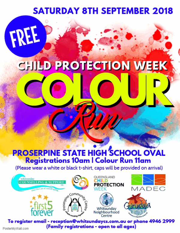 Queensland Child Protection Week Colour Run Queensland Child